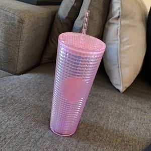 Starbucks Grid Disco Ball Holiday Cup Tumbler